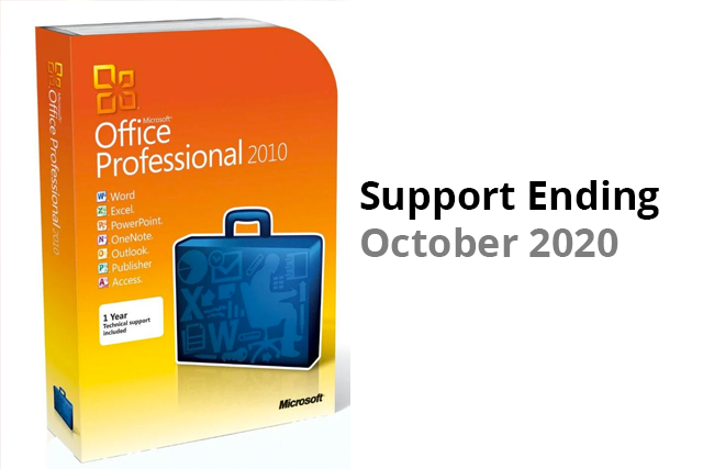 MS Office 2010 Support Ending